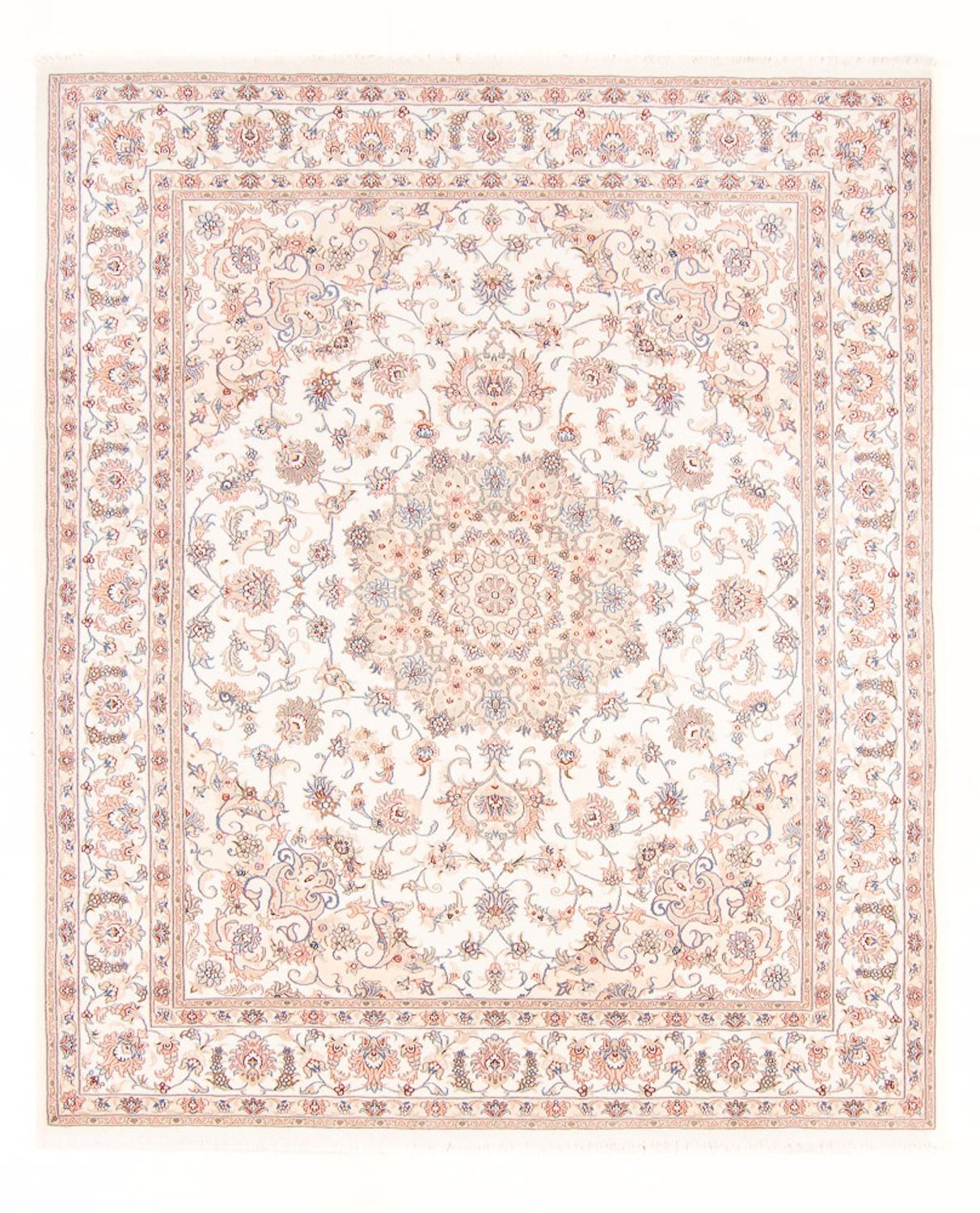Persisk tæppe - Tabriz - Royal - 248 x 197 cm - creme