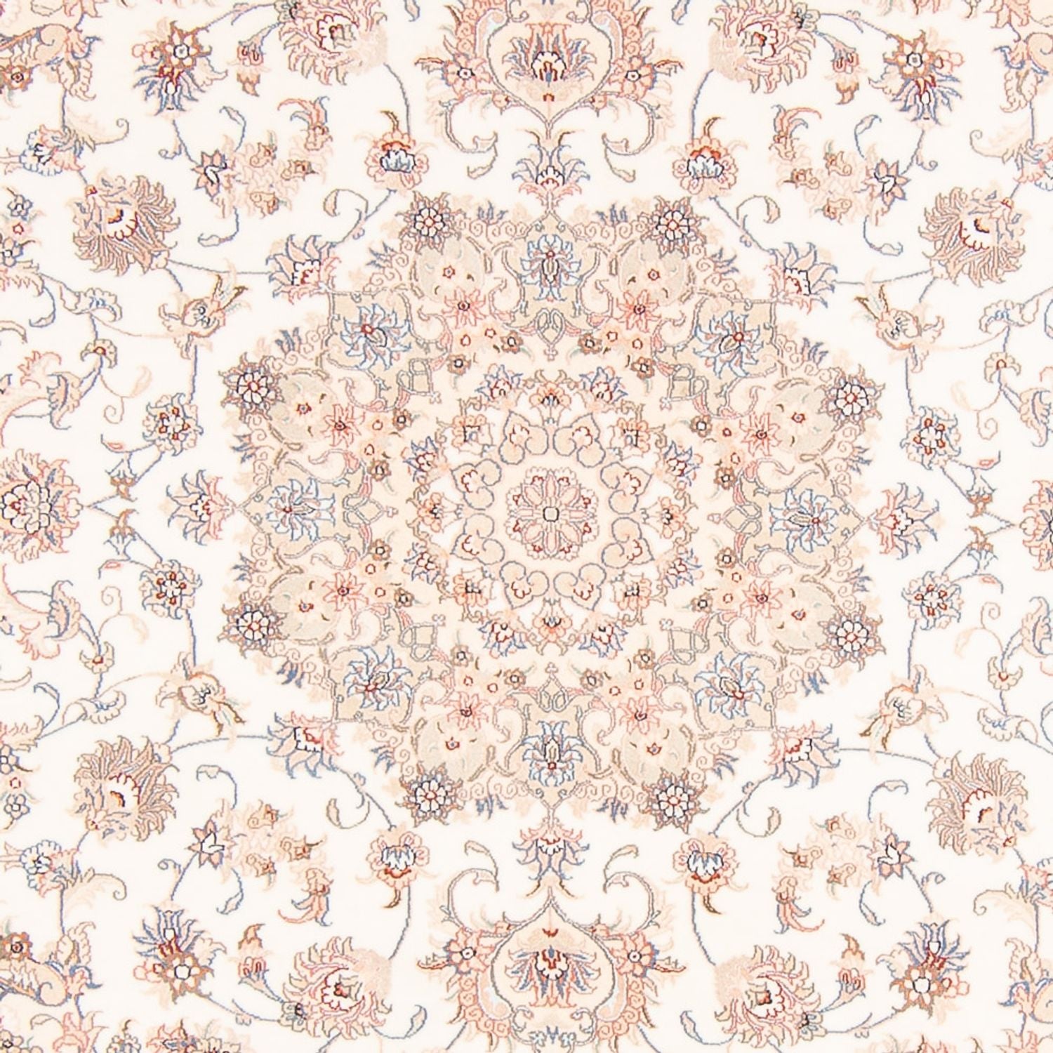 Persisk tæppe - Tabriz - Royal - 248 x 197 cm - creme