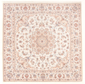 Persisk tæppe - Tabriz - Royal firkantet  - 205 x 200 cm - creme