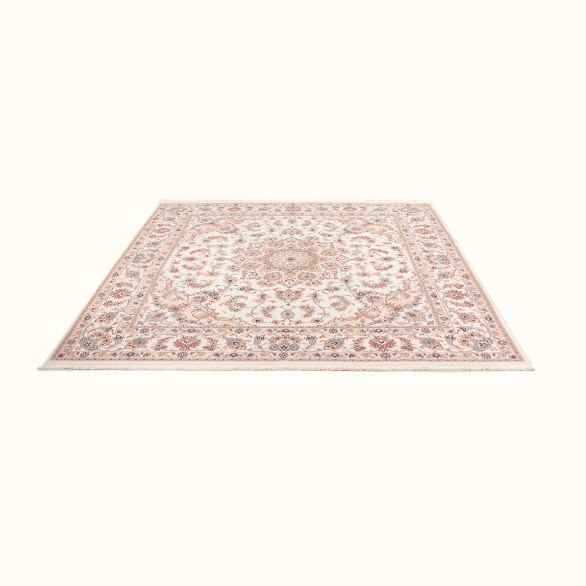 Persisk tæppe - Tabriz - Royal firkantet  - 205 x 200 cm - creme