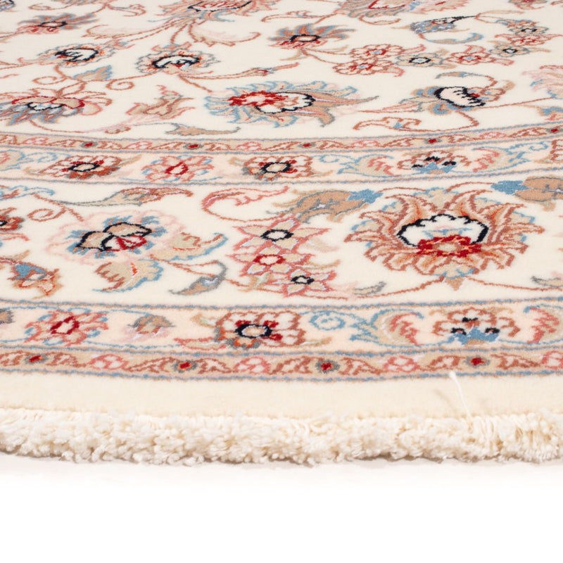 Persisk tæppe - Tabriz - Royal rundt  - 200 x 200 cm - creme