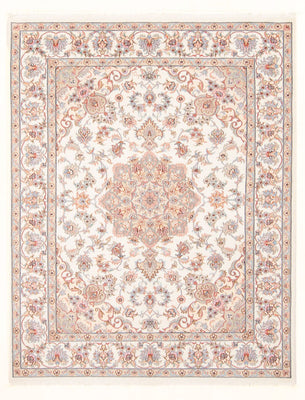 Persisk tæppe - Tabriz - Royal - 198 x 152 cm - creme