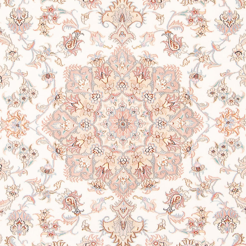 Persisk tæppe - Tabriz - Royal - 198 x 152 cm - creme
