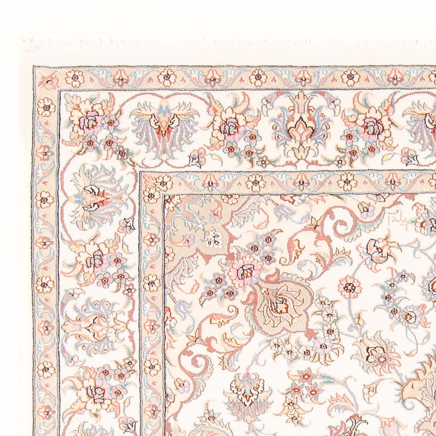Tabriz - 50 Raj Tæppe 198x152cm - Persisk tæppe