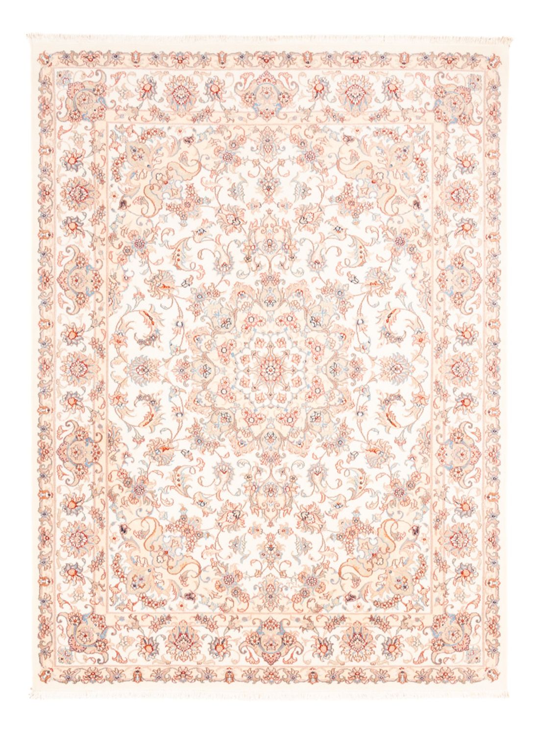 Persisk tæppe - Tabriz - 200 x 150 cm - creme