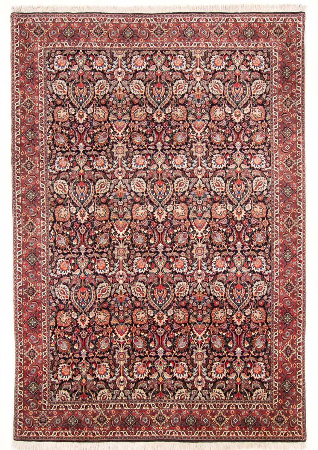 Persisk tæppe - Bijar - Royal - 295 x 205 cm - mørkeblå