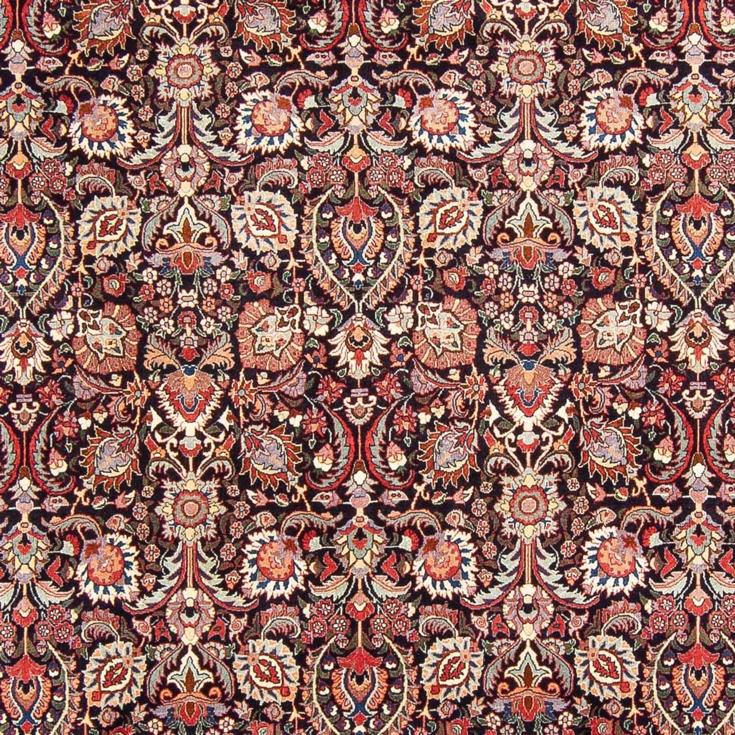 Persisk tæppe - Bijar - Royal - 295 x 205 cm - mørkeblå
