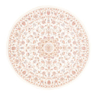 Persisk tæppe - Tabriz rundt  - 150 x 150 cm - creme