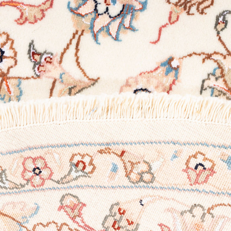 Persisk tæppe - Tabriz rundt  - 150 x 150 cm - creme