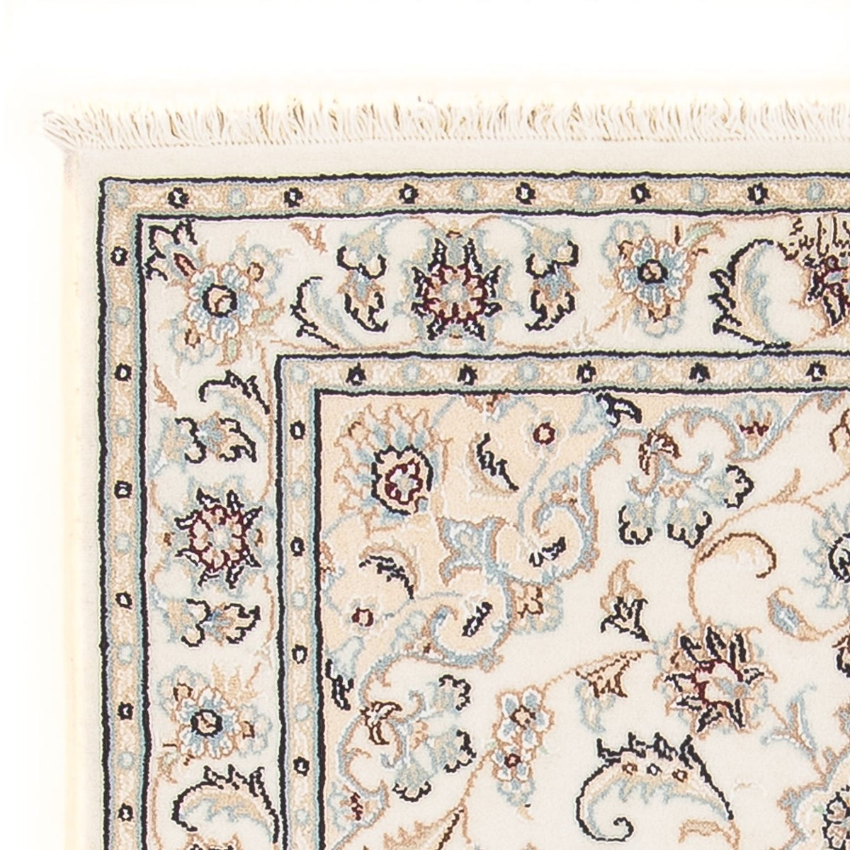 Persisk tæppe - Nain - Premium - 120 x 80 cm - creme