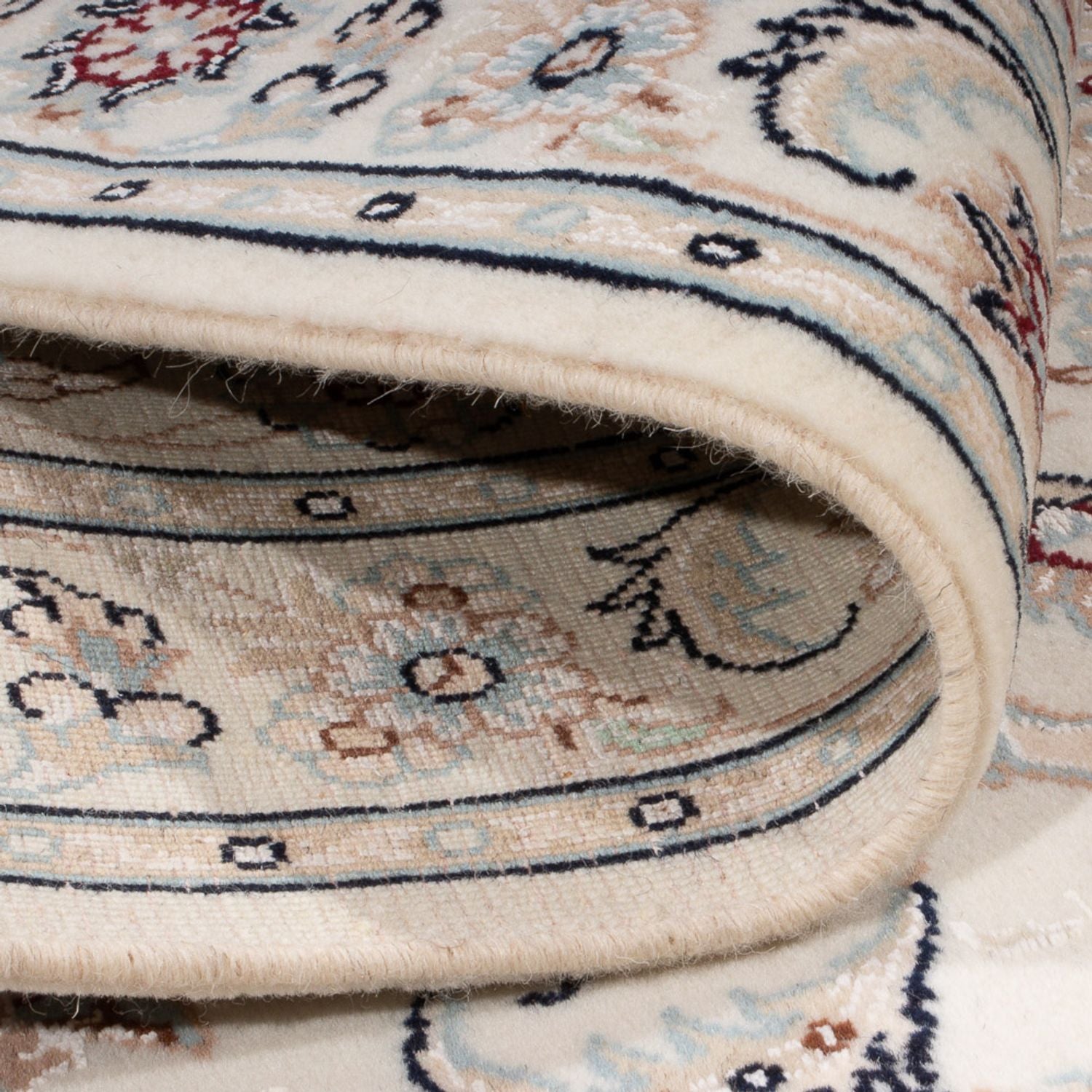 Persisk tæppe - Nain - Premium - 120 x 80 cm - creme