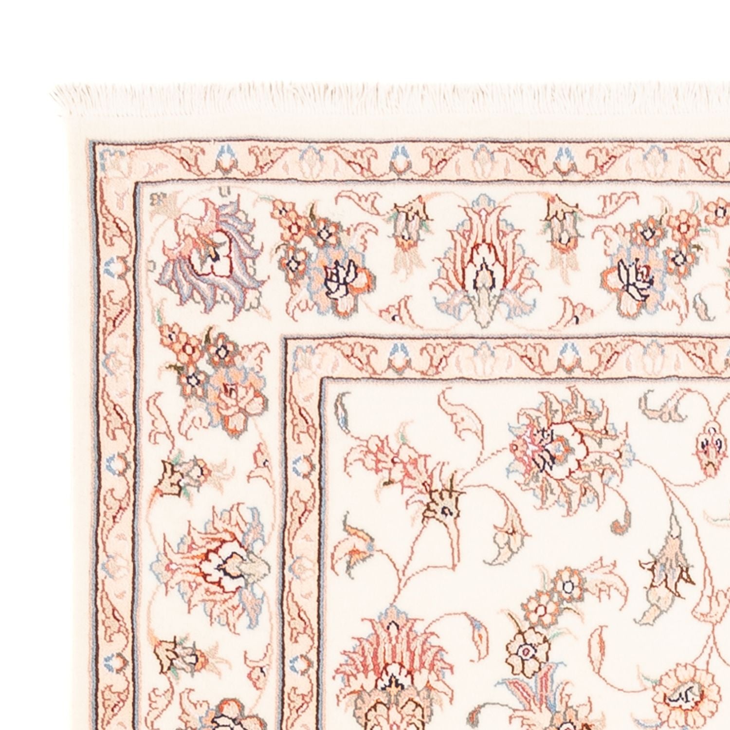 Persisk tæppe - Tabriz - 175 x 115 cm - creme