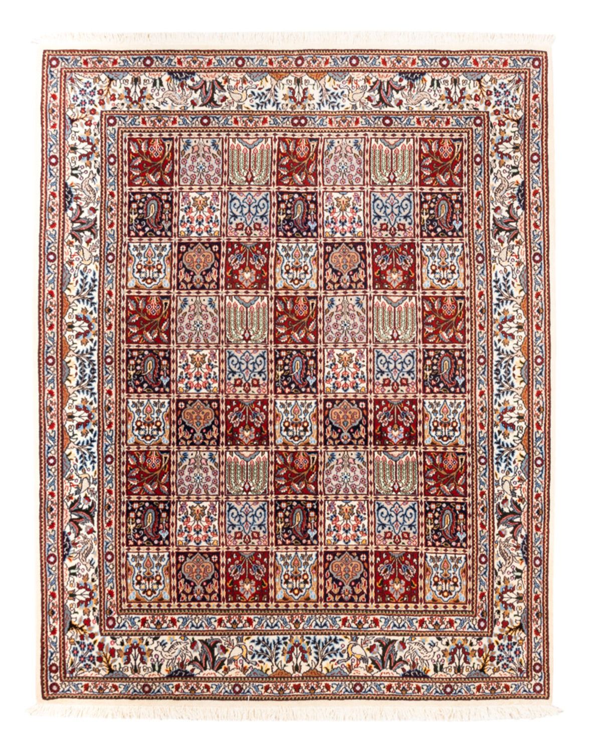 Persisk tæppe - Classic - 195 x 151 cm - flerfarvet