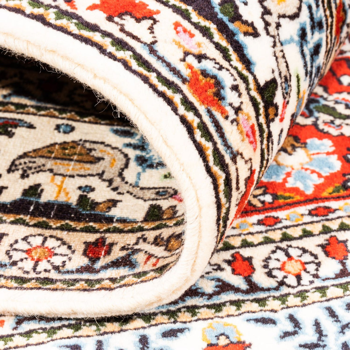 Persisk tæppe - Classic - 147 x 95 cm - flerfarvet