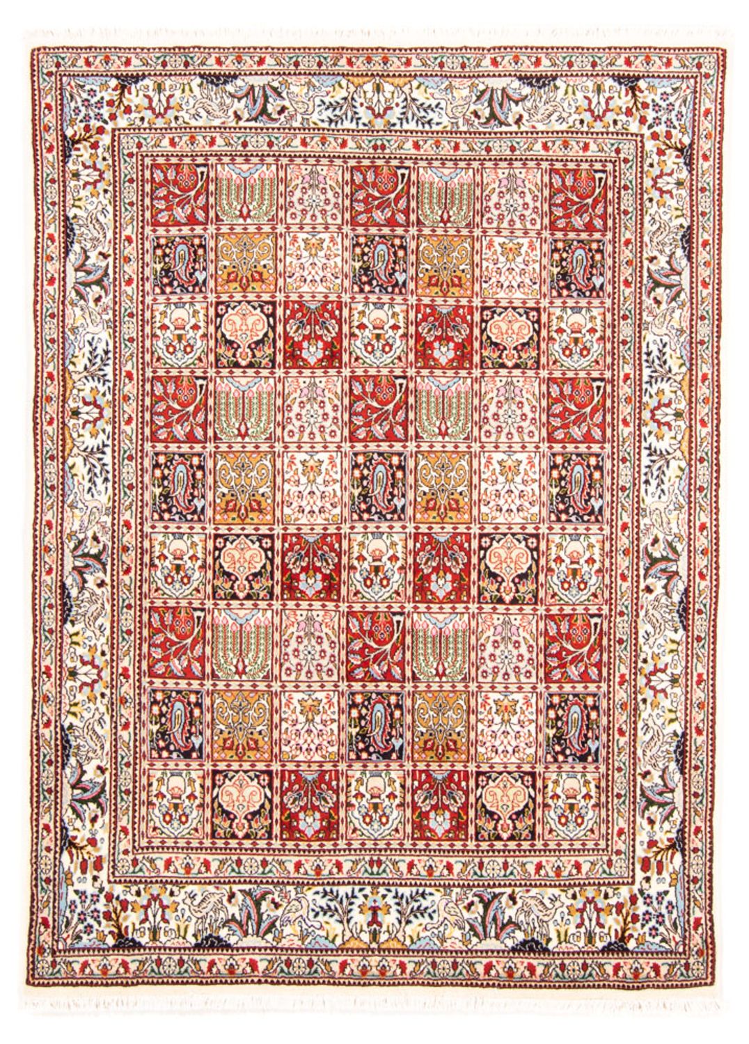 Persisk tæppe - Classic - 194 x 143 cm - flerfarvet