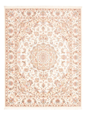 Persisk tæppe - Tabriz - 195 x 150 cm - creme