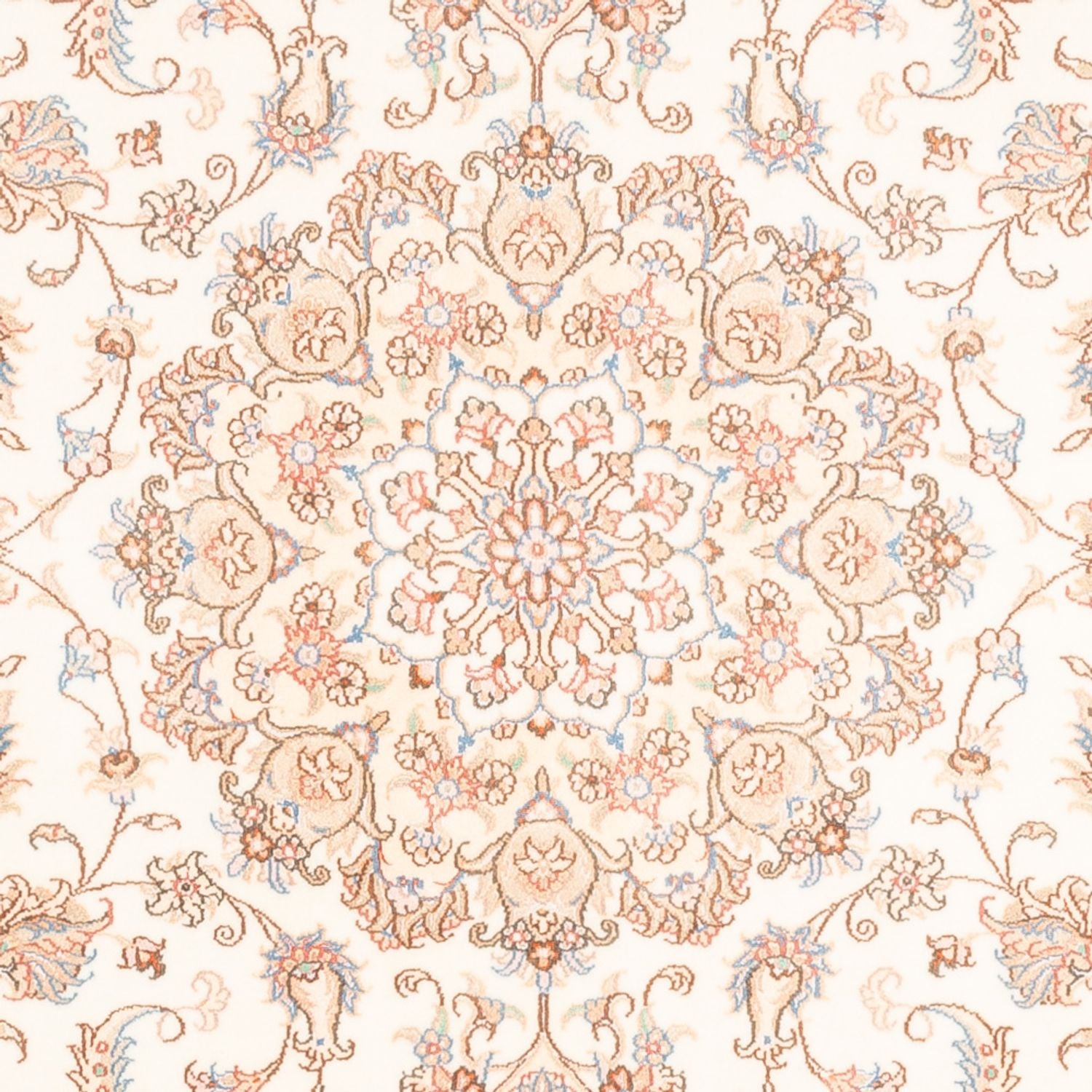 Persisk tæppe - Tabriz - 195 x 150 cm - creme