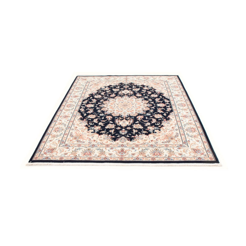 Persisk tæppe - Tabriz - Royal - 200 x 149 cm - mørkeblå
