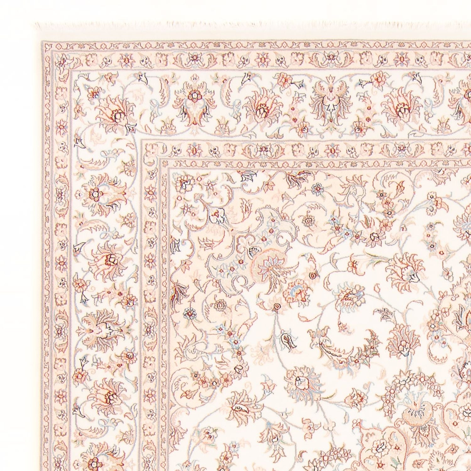 Persisk tæppe - Tabriz - Royal - 259 x 224 cm - creme