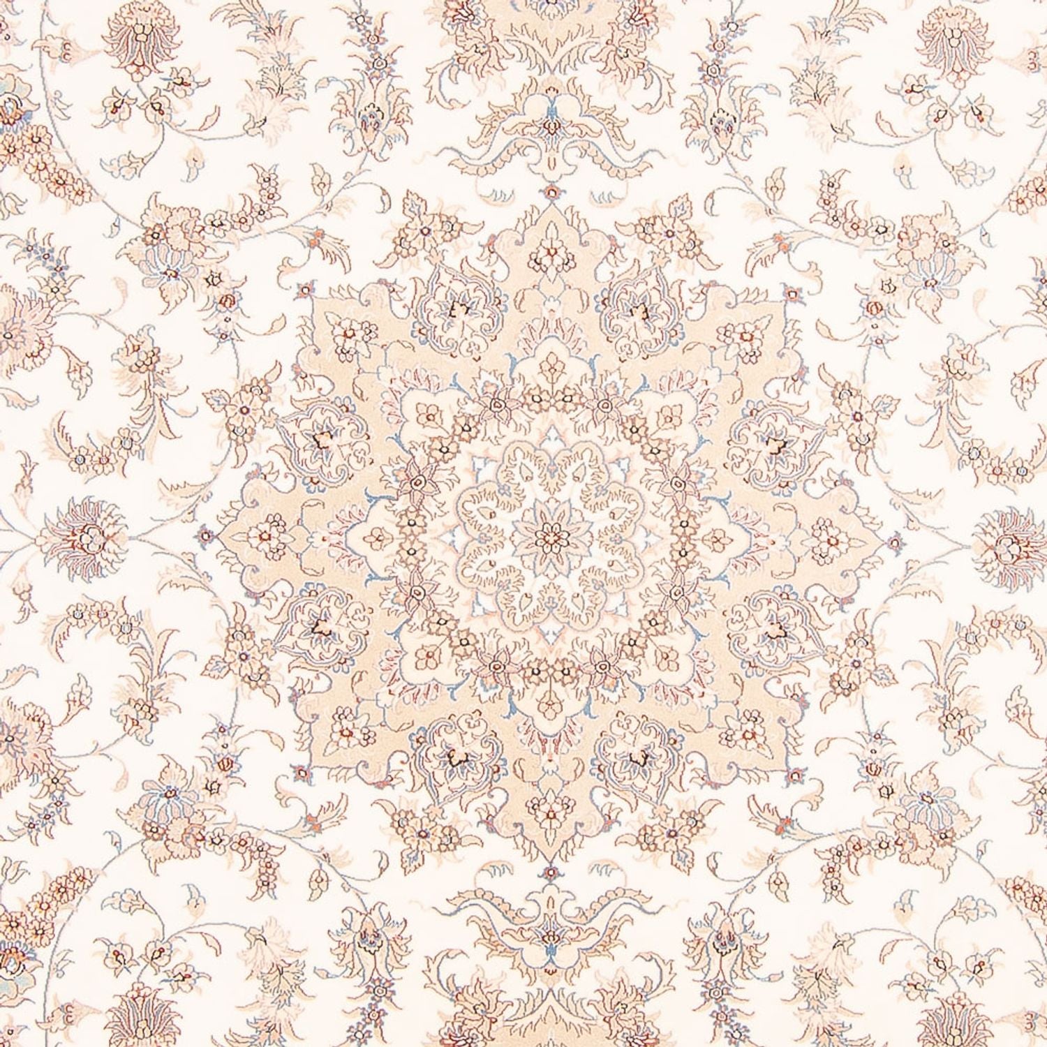 Persisk tæppe - Tabriz - Royal - 345 x 247 cm - creme