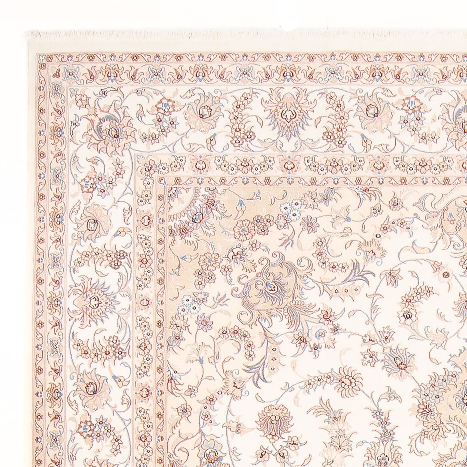 Persisk tæppe - Tabriz - Royal - 345 x 247 cm - creme