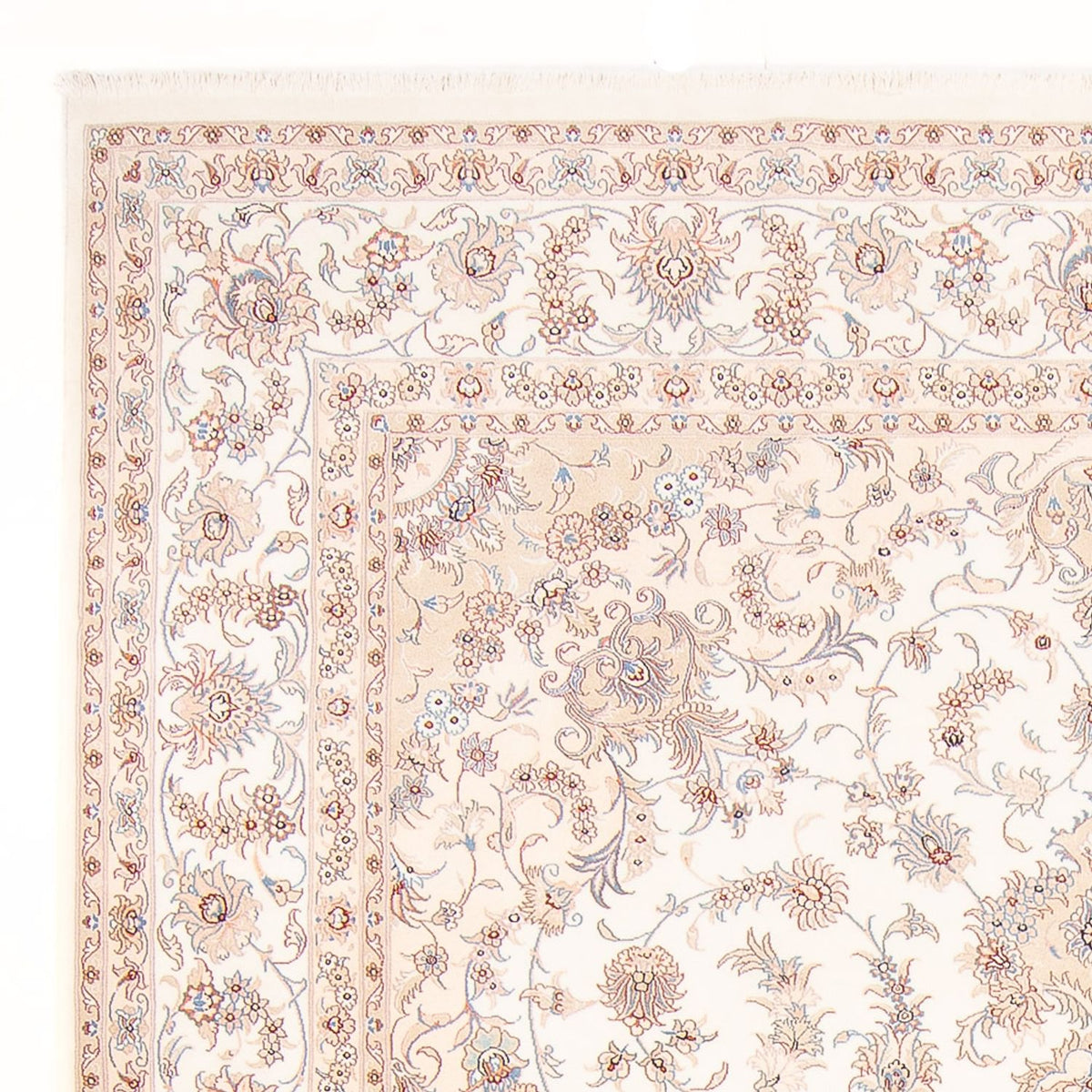 Persisk tæppe - Tabriz - Royal - 345 x 247 cm - creme