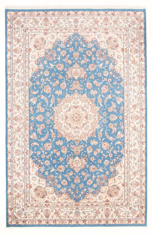 Persisk tæppe - Tabriz - Royal - 300 x 200 cm - lyseblå