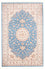 Persisk tæppe - Tabriz - Royal - 300 x 200 cm - lyseblå