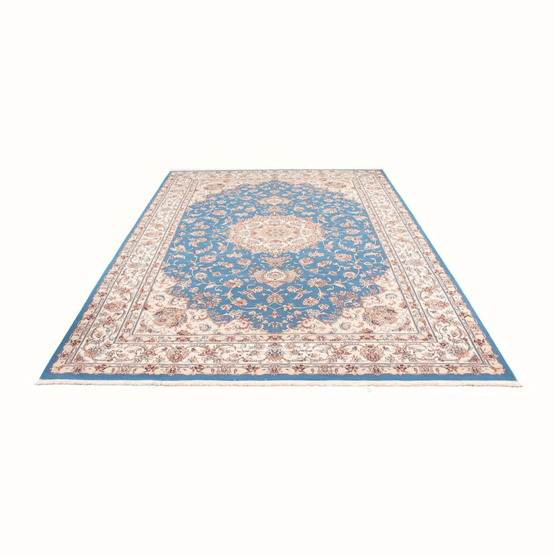 Persisk tæppe - Tabriz - Royal - 300 x 200 cm - lyseblå
