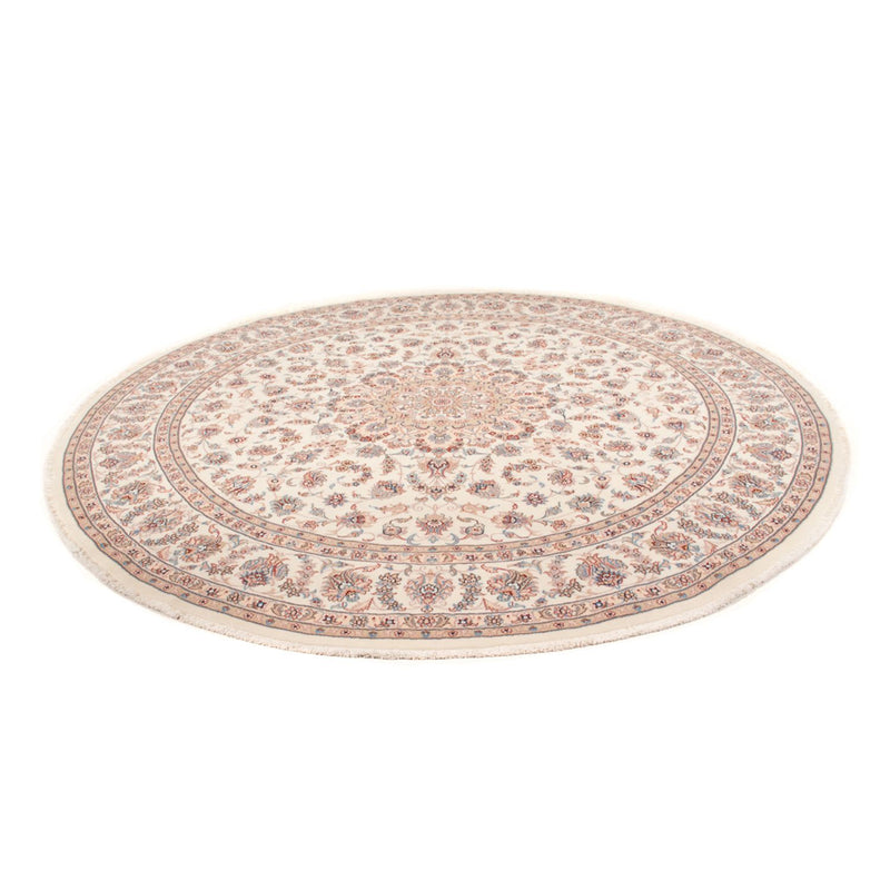 Persisk tæppe - Tabriz - Royal rundt  - 248 x 248 cm - creme