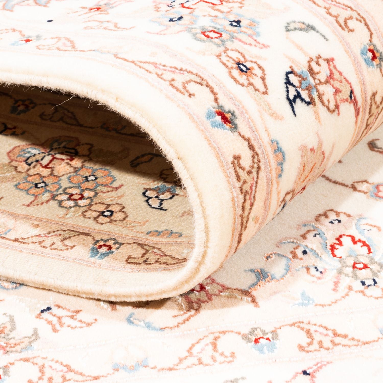 Persisk tæppe - Tabriz - 175 x 120 cm - creme