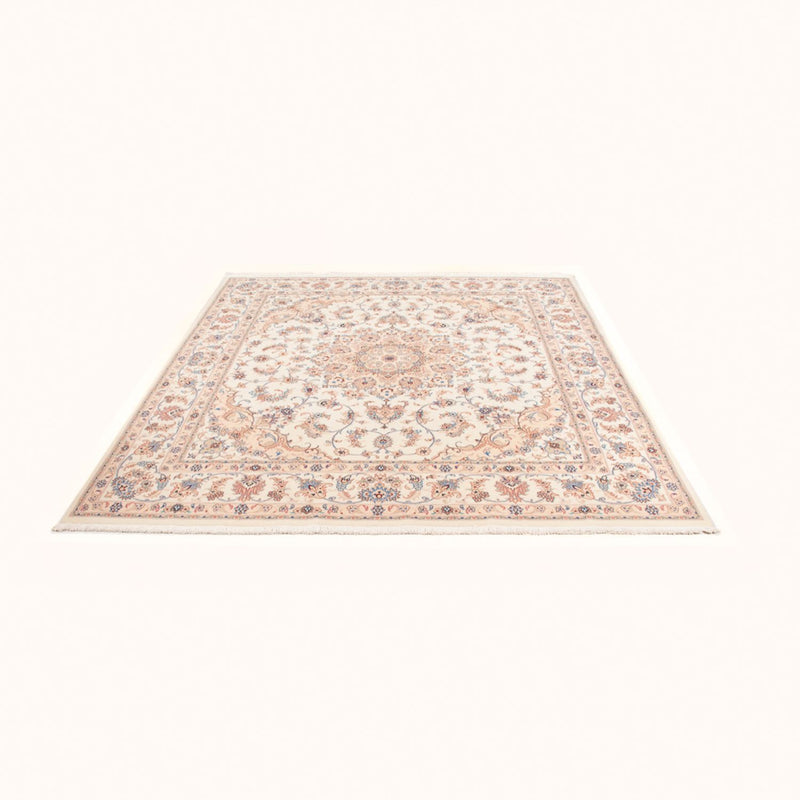 Persisk tæppe - Tabriz - Royal firkantet  - 211 x 198 cm - creme