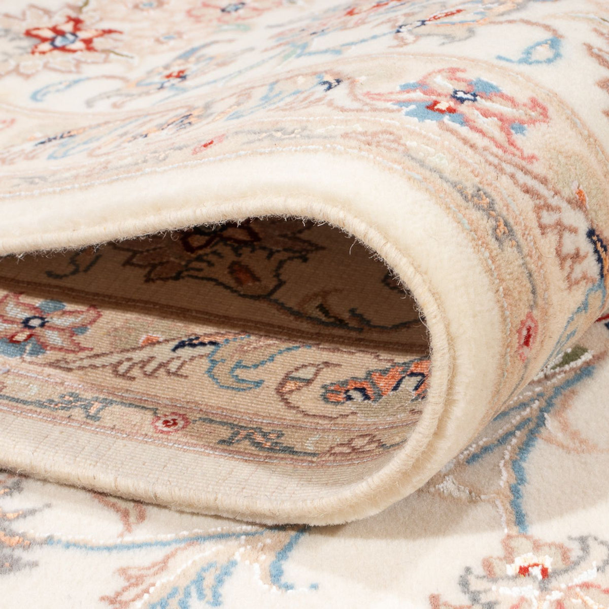 Persisk tæppe - Tabriz - Royal - 243 x 198 cm - creme