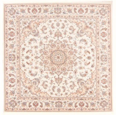 Persisk tæppe - Tabriz - Royal firkantet  - 208 x 197 cm - creme