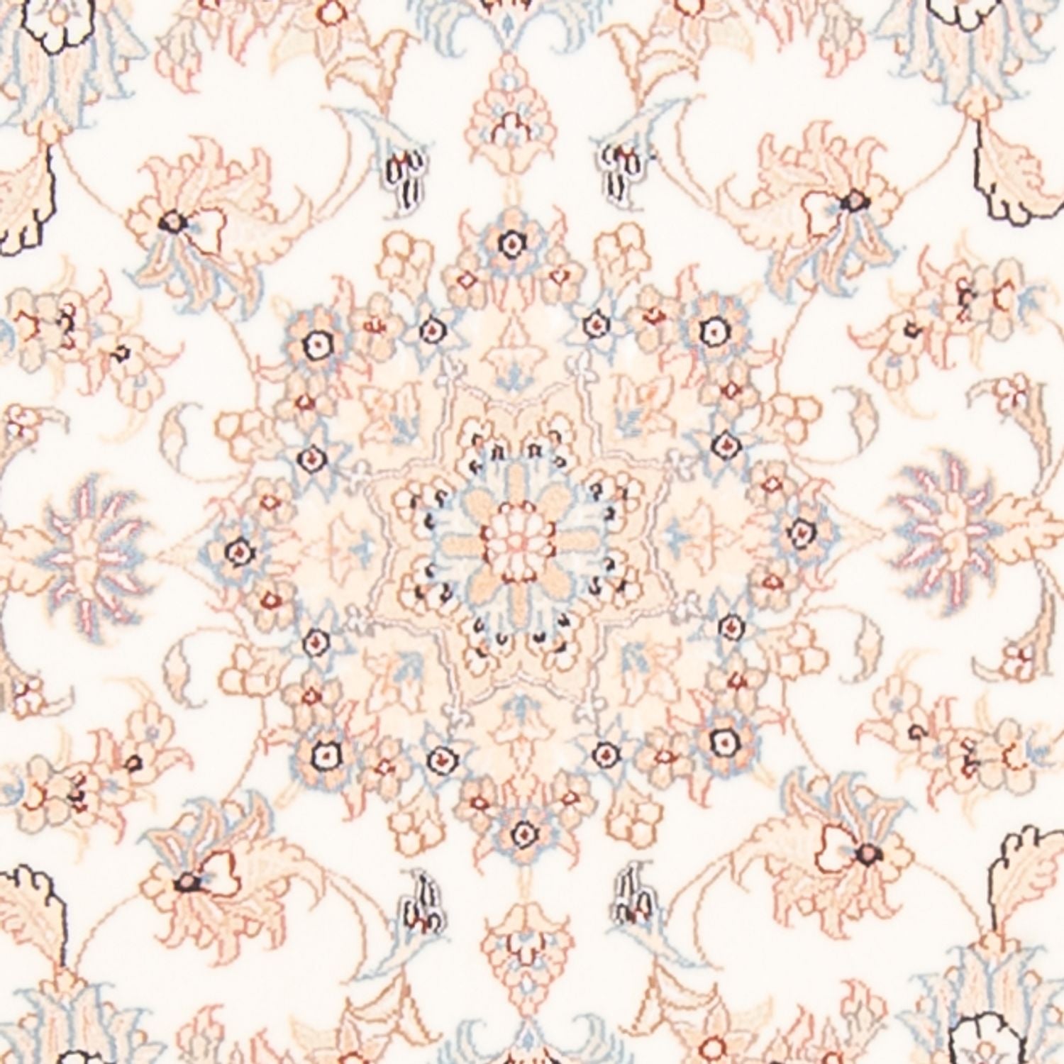 Løber Persisk tæppe - Tabriz - Royal - 254 x 81 cm - creme