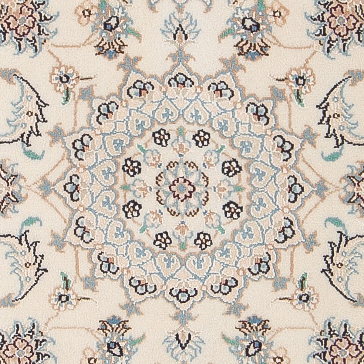 Persisk tæppe - Nain - Premium - 120 x 80 cm - creme