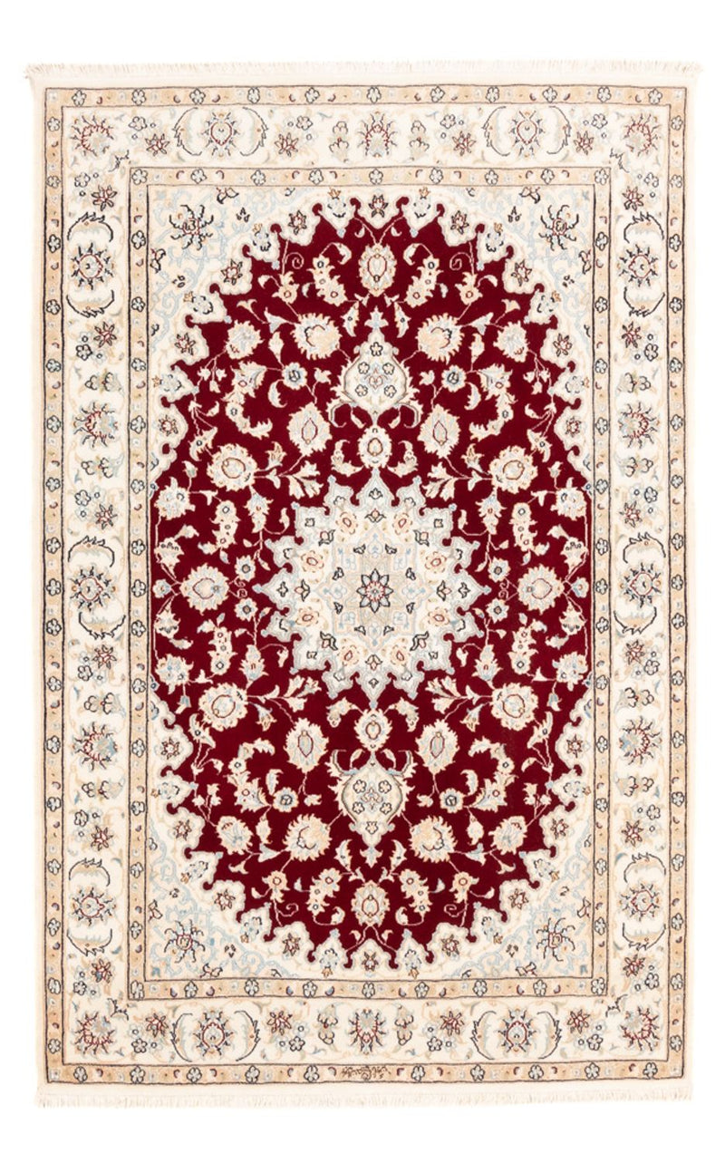 Persisk tæppe - Nain - Premium - 178 x 122 cm - rød