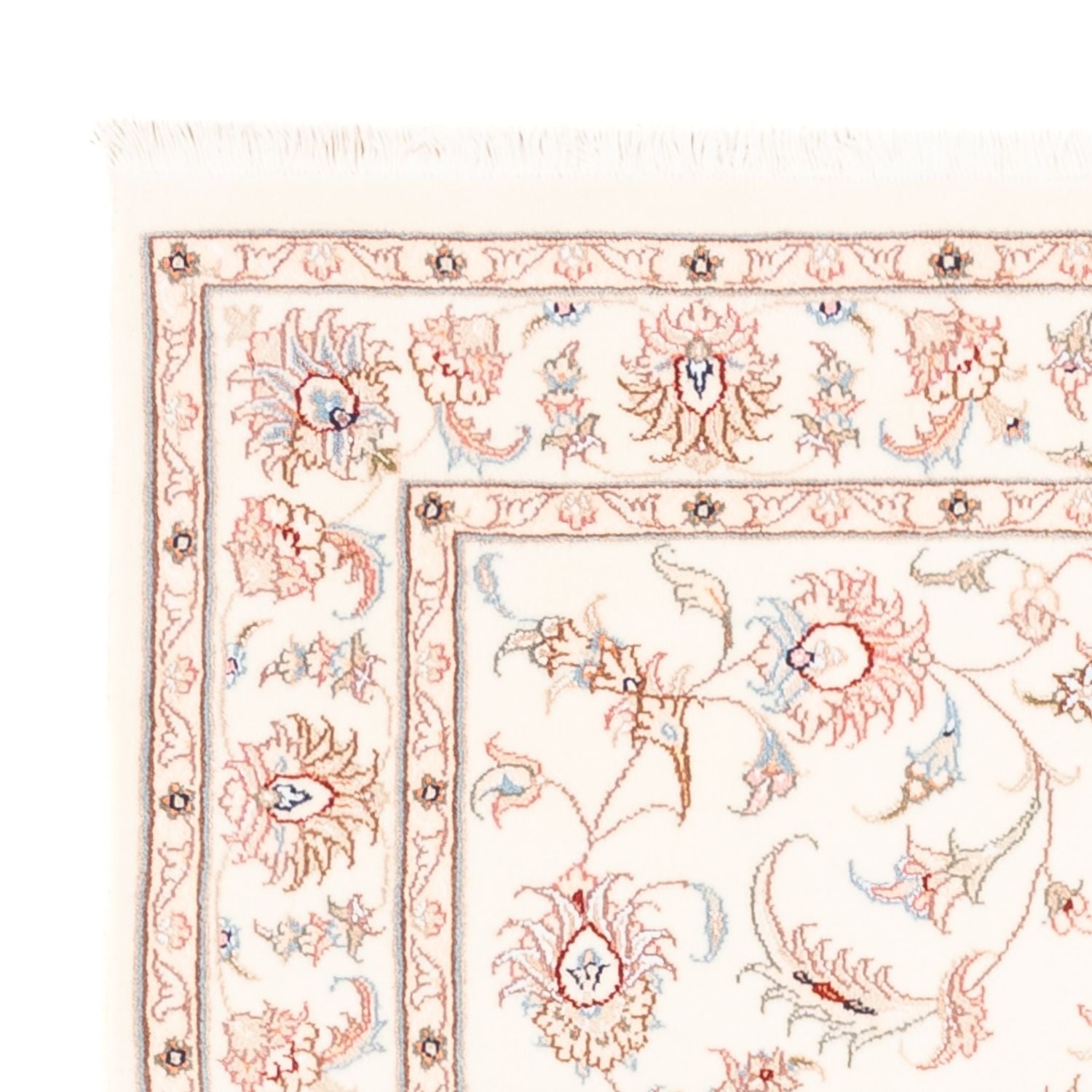 Persisk tæppe - Tabriz - 156 x 106 cm - creme