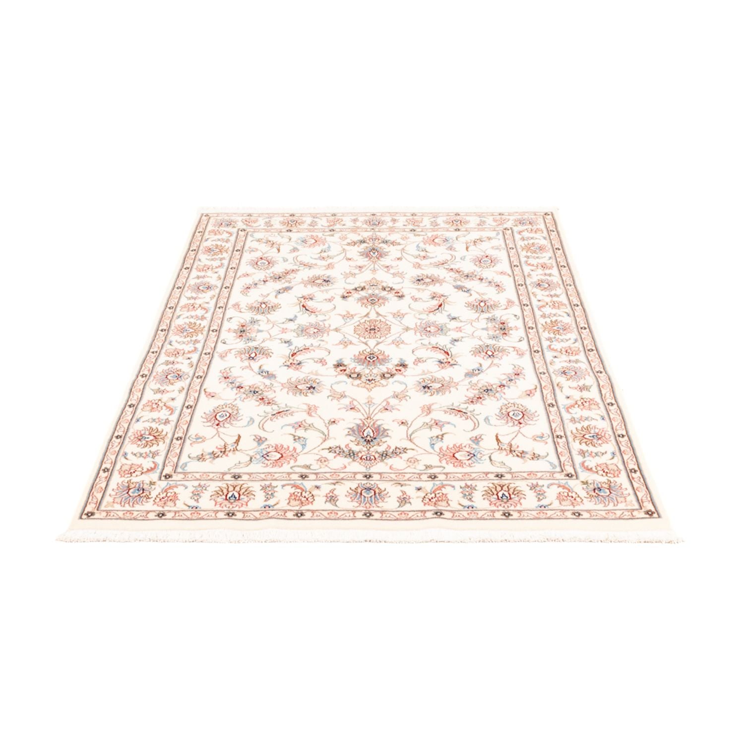 Persisk tæppe - Tabriz - 156 x 106 cm - creme