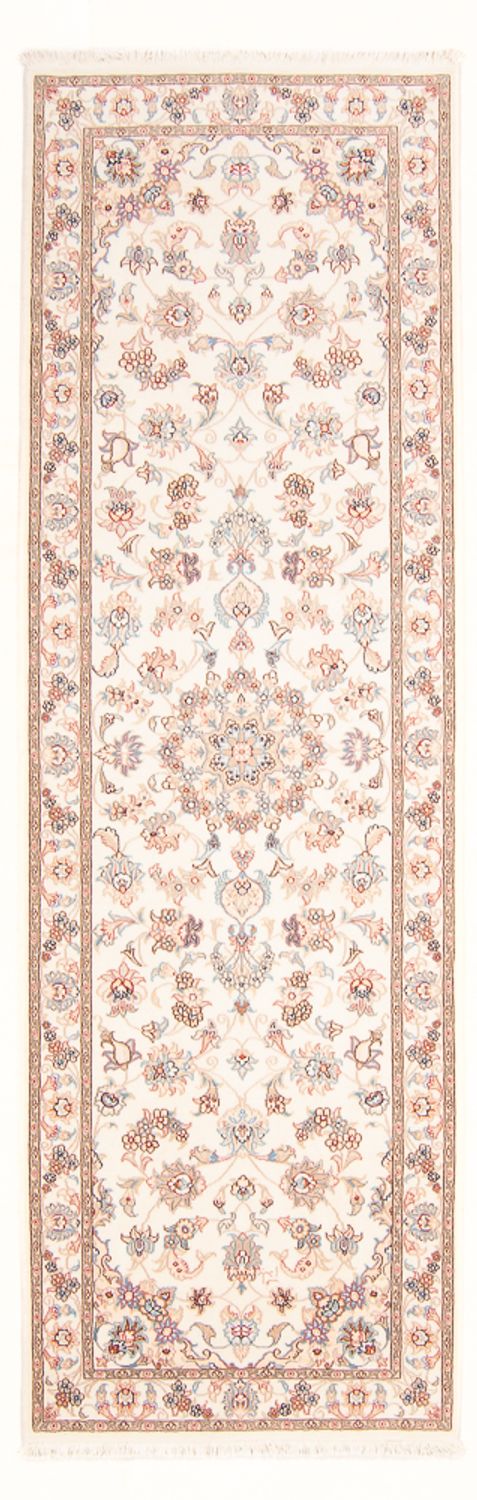 Løber Persisk tæppe - Tabriz - Royal - 250 x 80 cm - creme