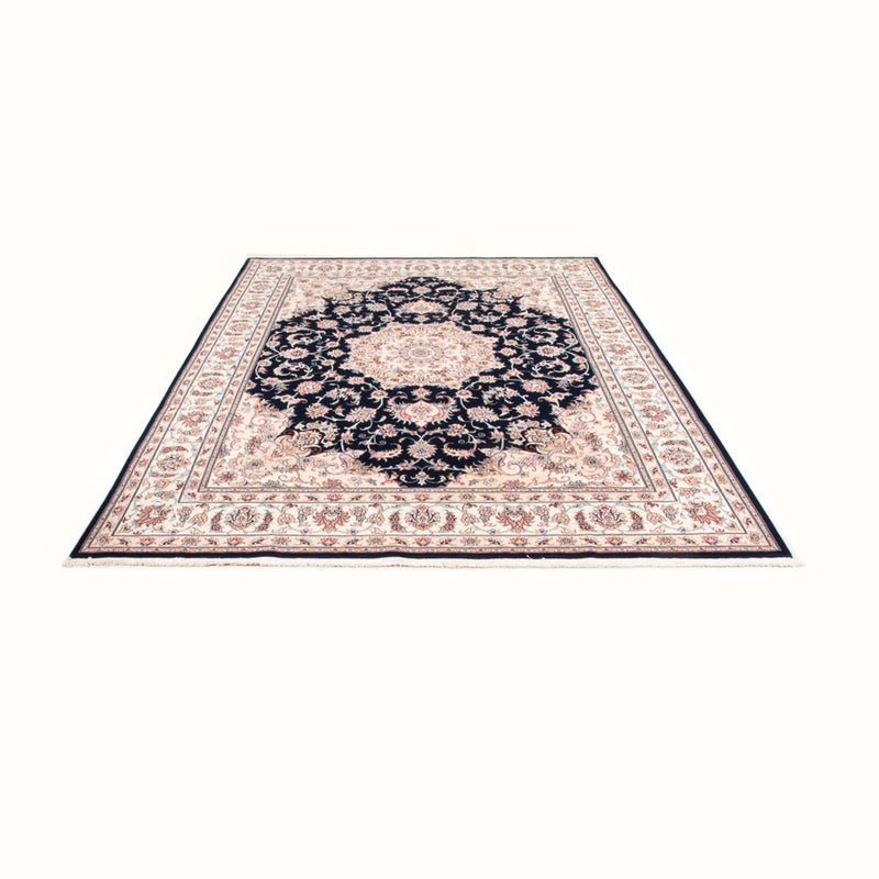 Persisk tæppe - Tabriz - Royal - 250 x 198 cm - mørkeblå