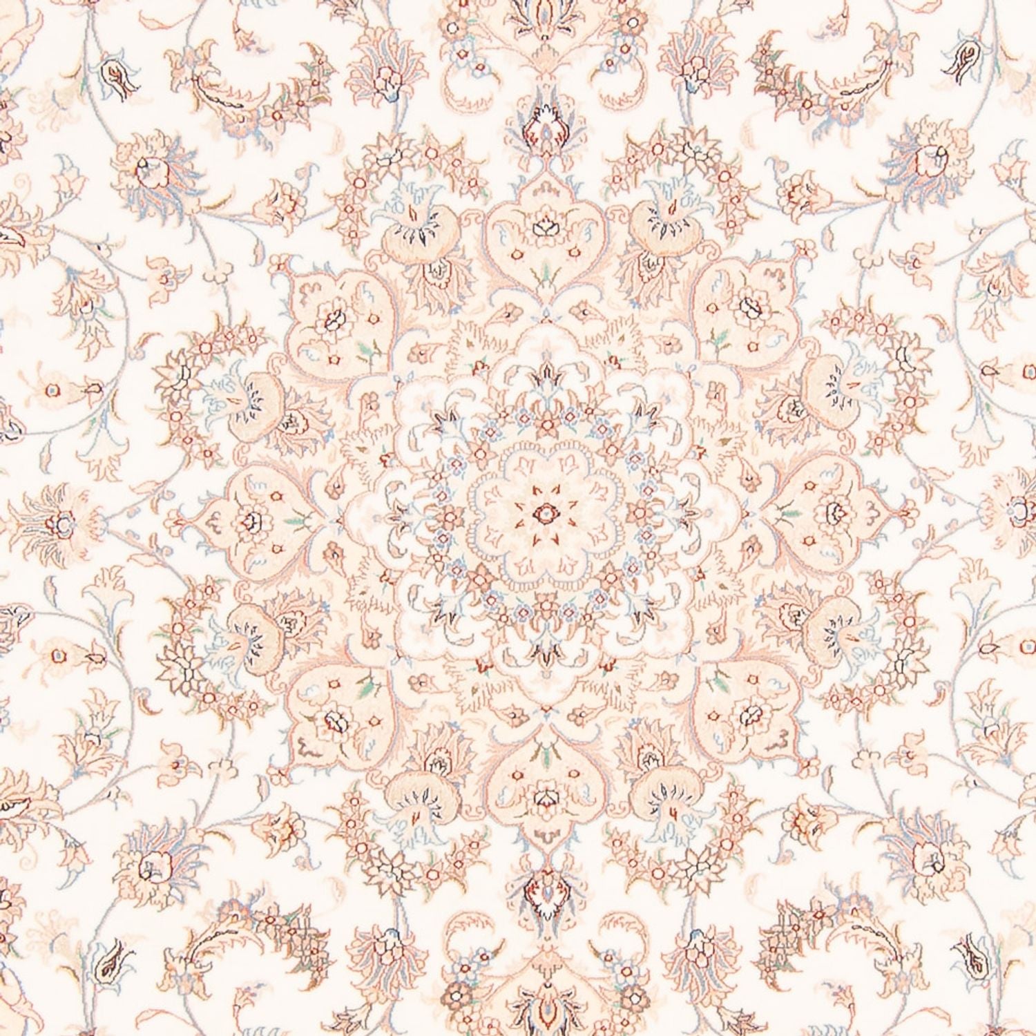 Persisk tæppe - Tabriz - Royal - 260 x 226 cm - creme