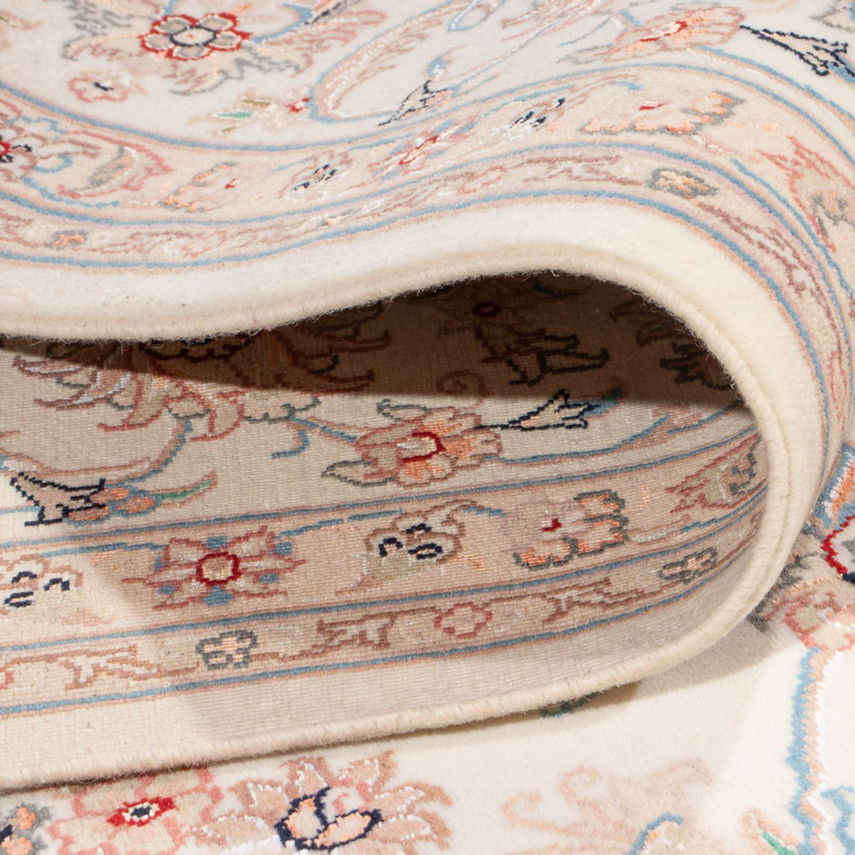 Persisk tæppe - Tabriz - Royal - 260 x 226 cm - creme