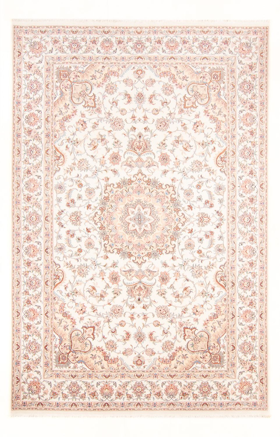 Persisk tæppe - Tabriz - Royal - 305 x 198 cm - creme
