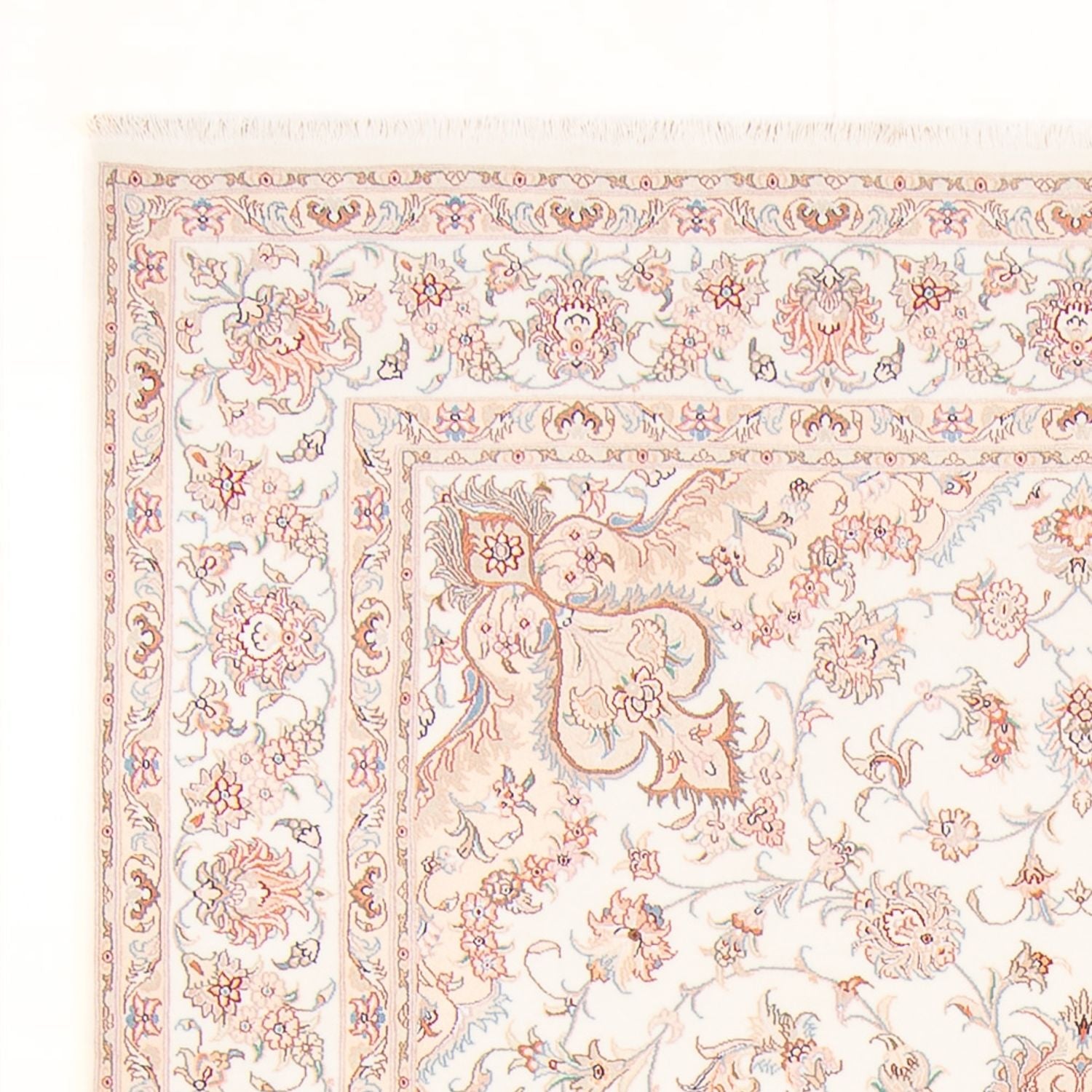 Persisk tæppe - Tabriz - Royal - 305 x 198 cm - creme