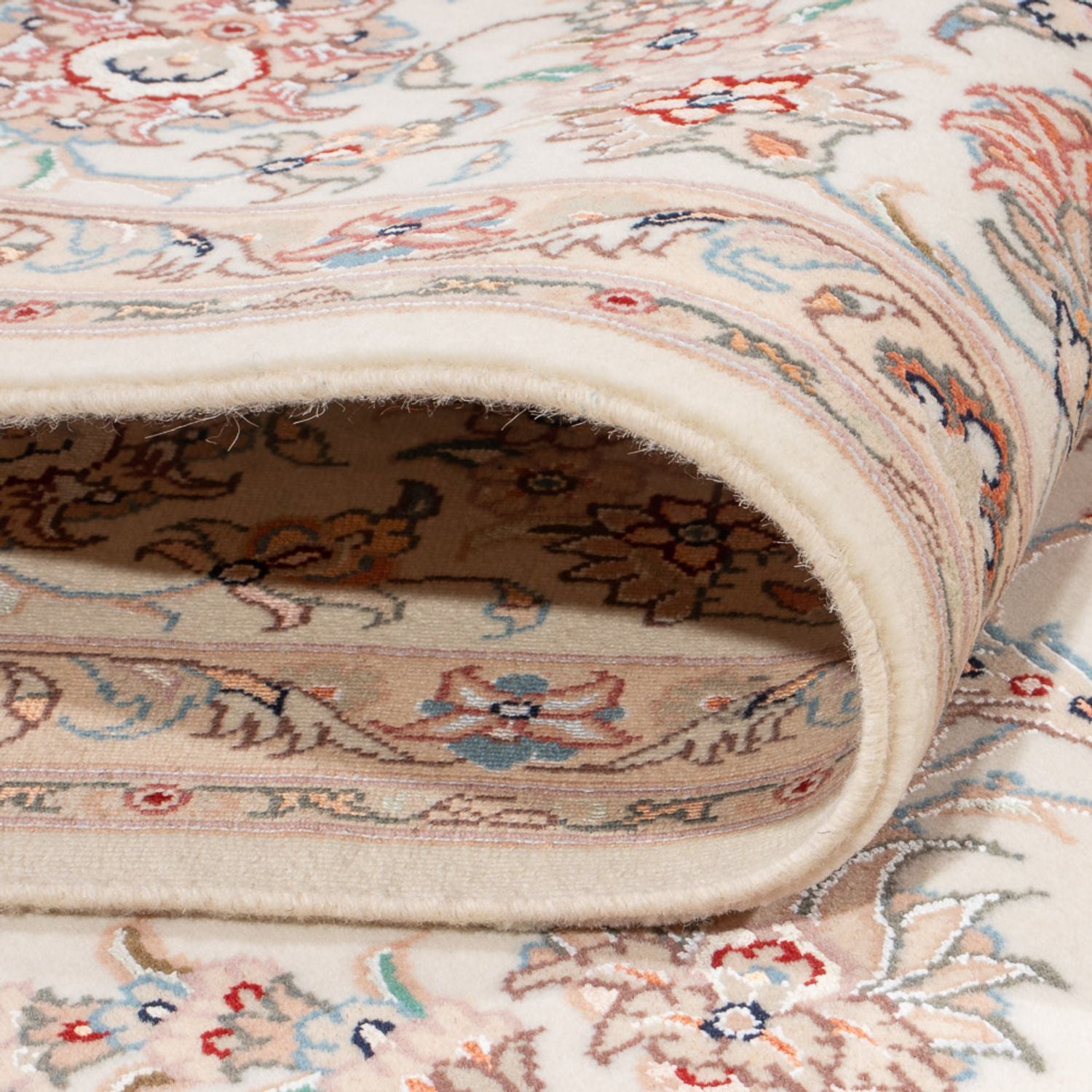 Persisk tæppe - Tabriz - Royal - 305 x 198 cm - creme