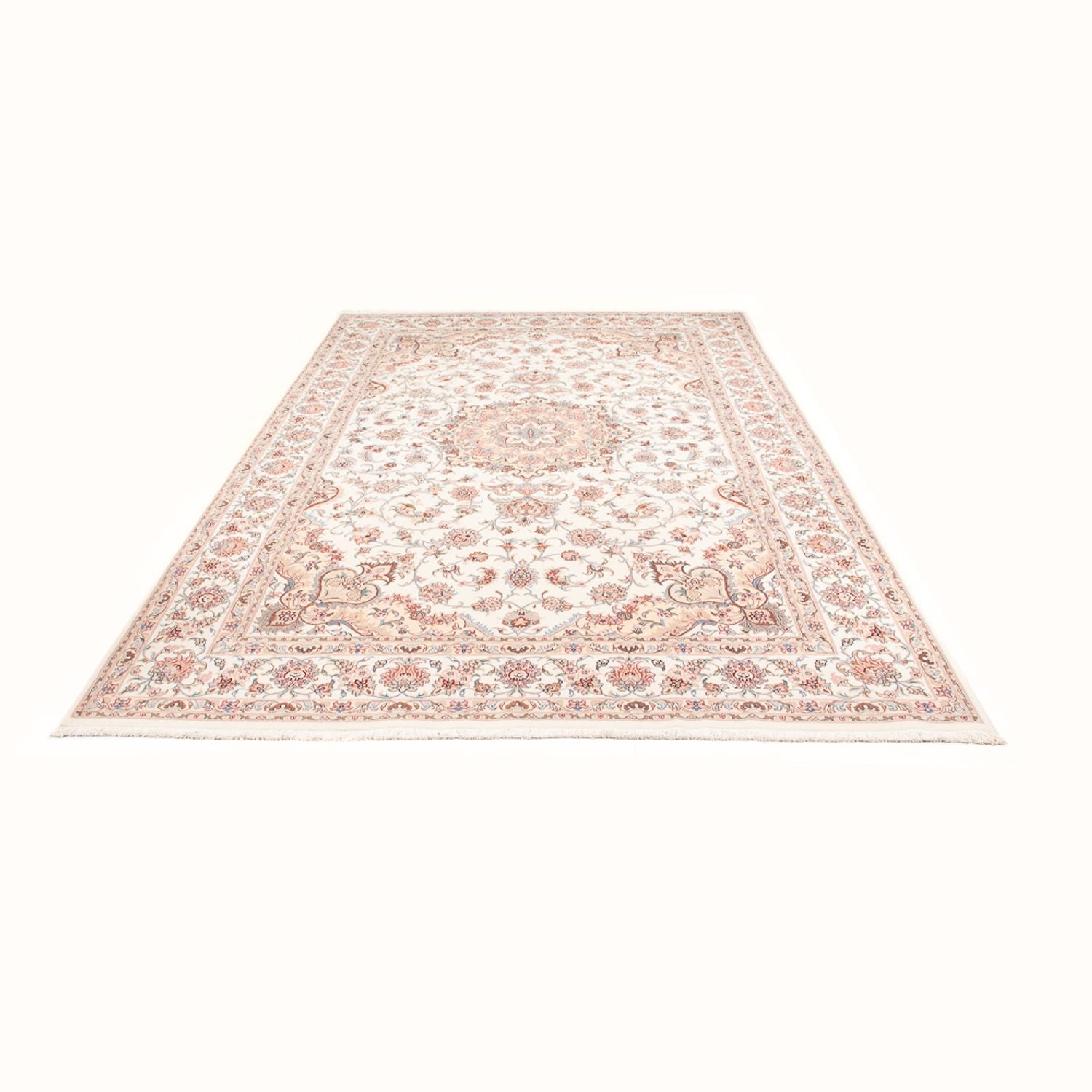 Persisk tæppe - Tabriz - Royal - 305 x 198 cm - creme