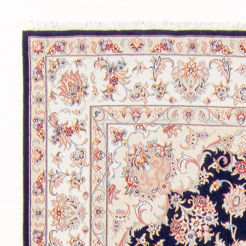 Persisk tæppe - Tabriz - Royal - 233 x 168 cm - mørkeblå