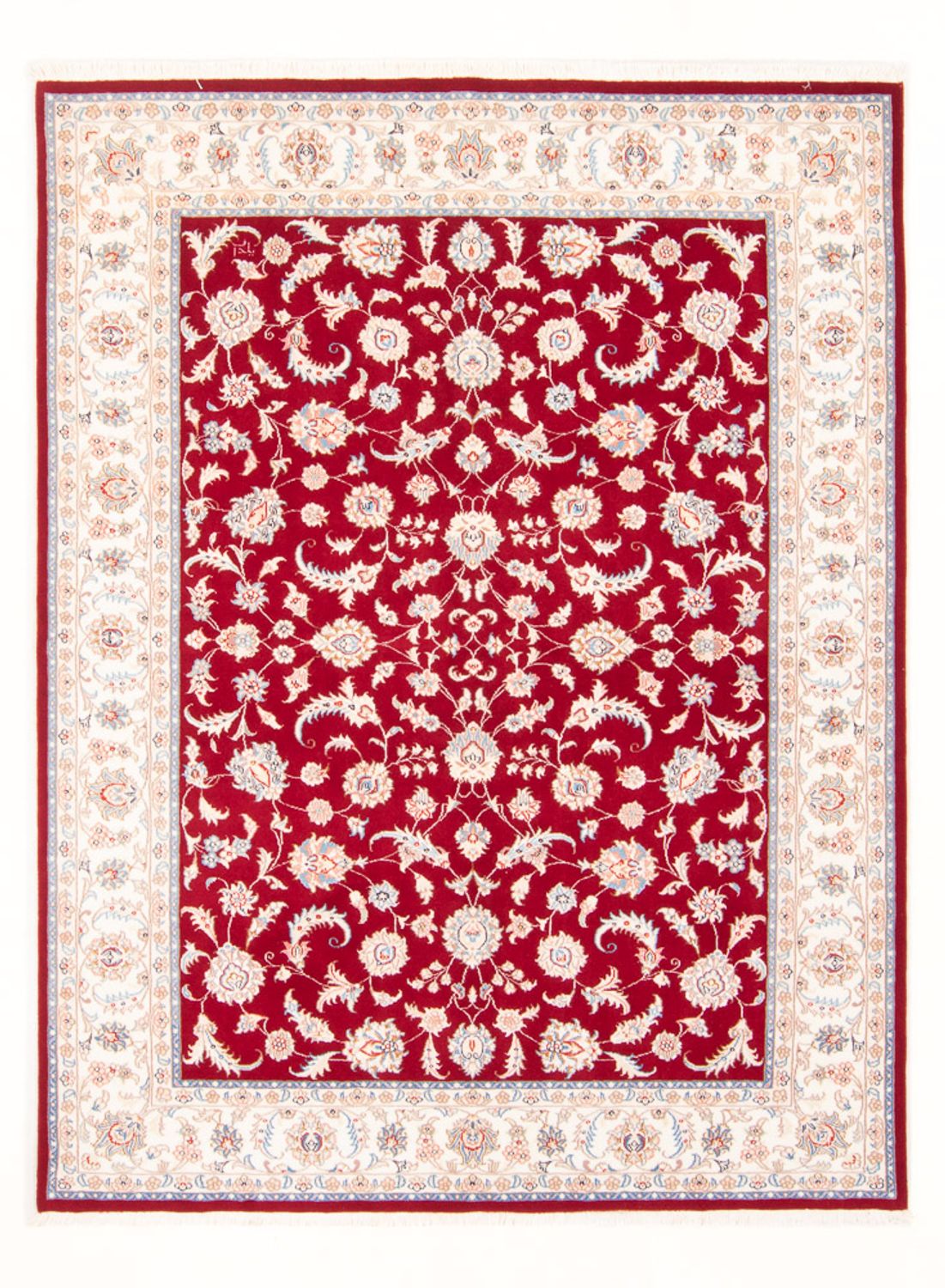 Persisk tæppe - Tabriz - Royal - 200 x 150 cm - rød