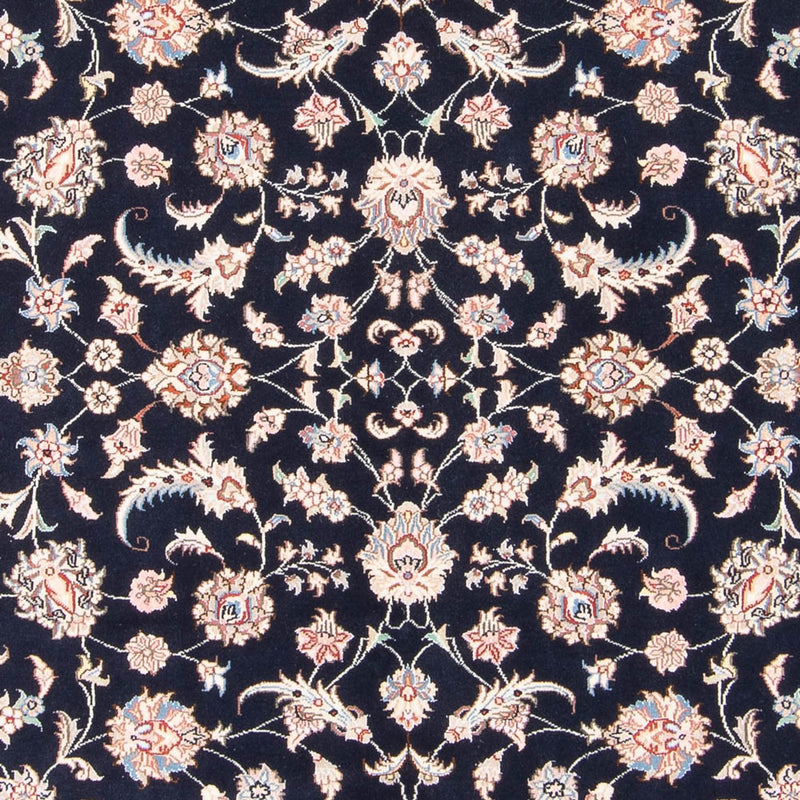 Persisk tæppe - Tabriz - Royal - 201 x 153 cm - mørkeblå